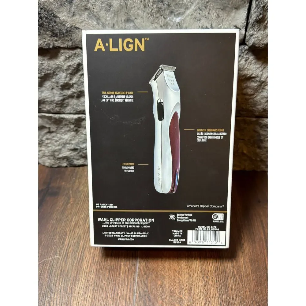 Wahl Professional Cordless Hair Trimmer, Align Lithium-Ion Trimmer Kit